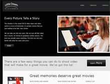 Tablet Screenshot of littledreampictures.com
